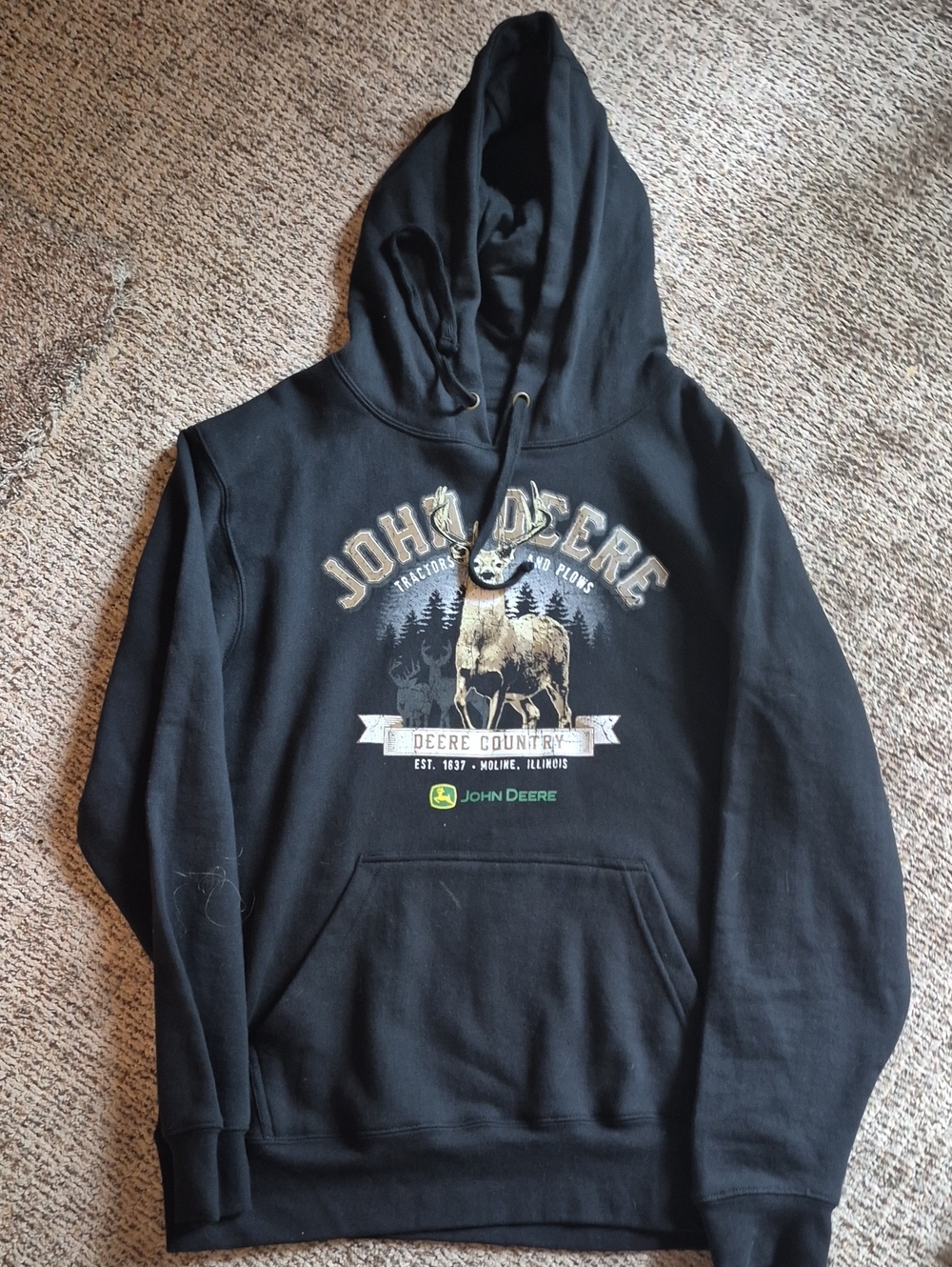 Mens Hoodie John Deere Sweatshirt